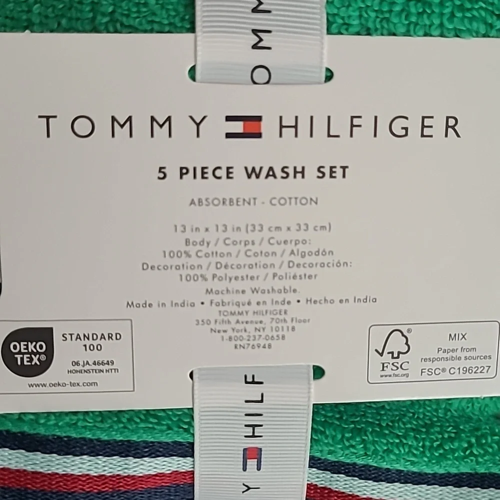 Tommy Hilfiger Bath Towel Set